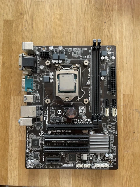 GIGABYTE GA-H81M-S2PV MOTHERBOARD £16.32 - PicClick UK