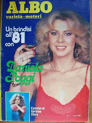 Albo Varieta'  Motori 1981  N° 1 Daniela Poggi