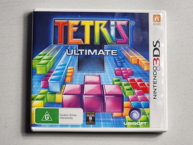 TETRIS ULTIMATE NINTENDO 3DS Complete Manual FREE TRACKED POSTAGE