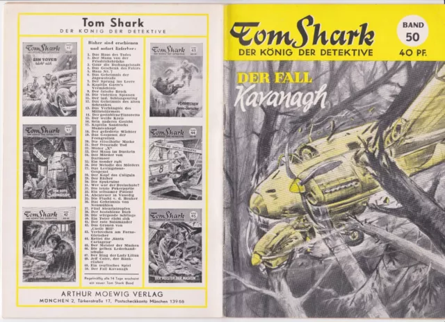 Tom Shark  Nr. 50  (Zust. 1-2)  -Nachkrieg-
