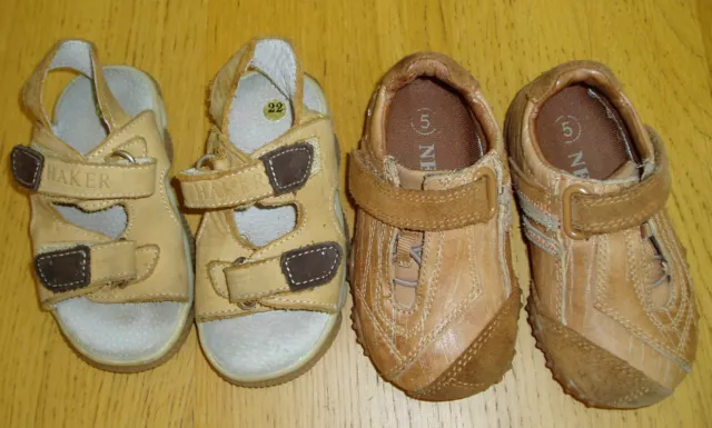 Gorgeous Boys Summer Shoe & Sandal Bundle  - Next And Haker Size Eu 22