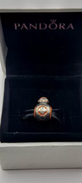 Auténtico Dije Droide PANDORA Star Wars BB-8 BB8 799243C01 con Bolsa