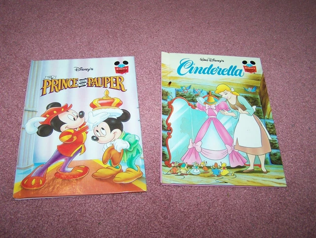 Set of 2 Disney's Wonderful World Of Reading Books NEW VINTAGE 1993 & 1995