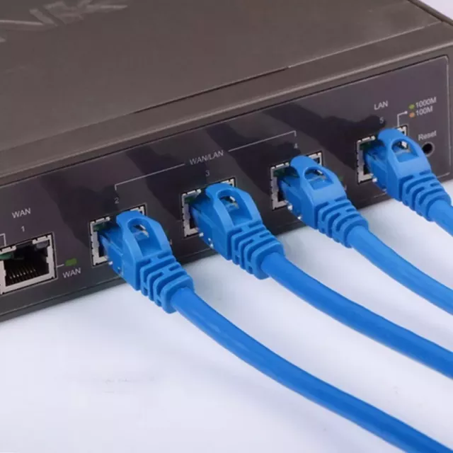 TechFlo Cat6 Ethernet Cable RJ45 LAN Network 1m 2m 3m 5m 10m 20m 30m Long Short 3