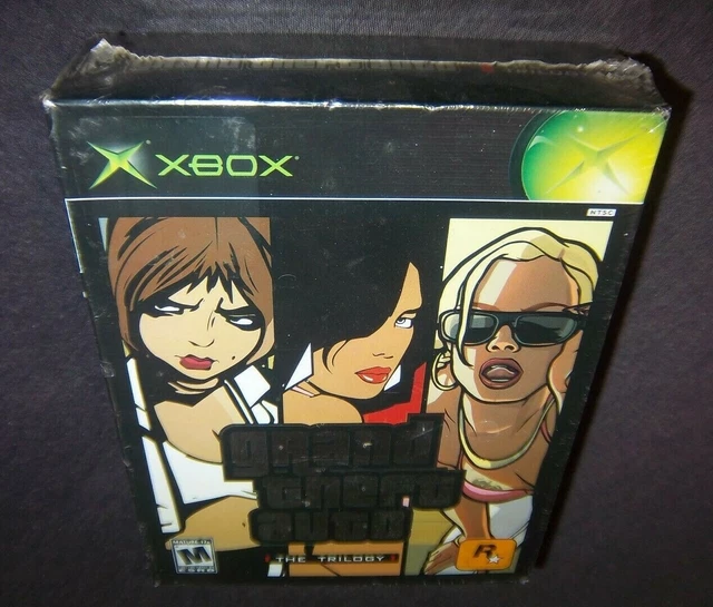 GRAND THEFT AUTO: The Trilogy (XBOX) FACTORY SEALED WITH MAJOR