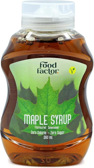 Food Factor Acero Sciroppo 260 ML Mondo Ampio