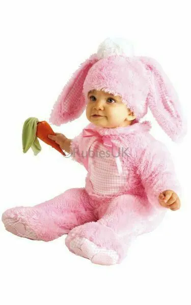Pink Wabbit, cute bunny costume for baby  Complete Outfit  FREE  P&P