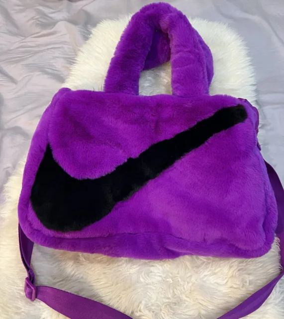 ON SALE Nike Bag Gym Womens Medium Purple Fur