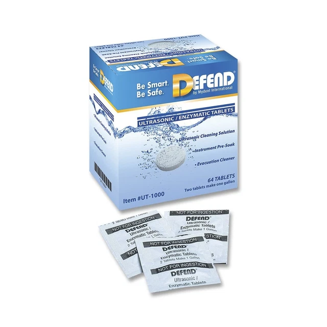 Defend Ultrasonic Enzymatic Tablets - 2 Tab's/gal. (64)