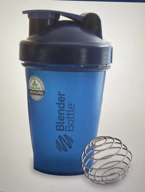 1 x Shaker Blender Bottle Classic mit patentiertem BlenderBall Schneebesen Neu