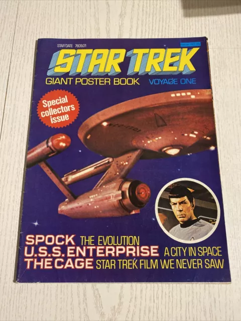 Star Trek Giant Poster Book february 1977