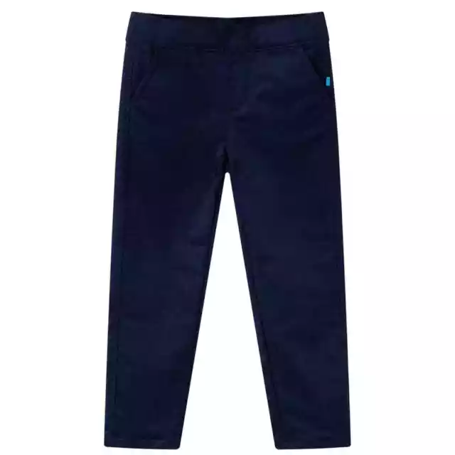 Pantalons pour enfants bleu marine foncé 92 T6N0