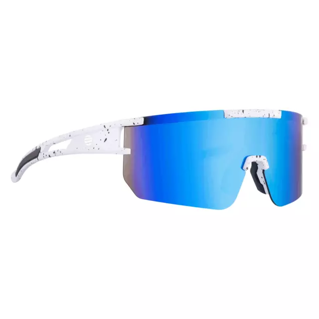 Oversized One Piece Lens Sports Shield Baseball Cycling Sunglasses Mirror 2