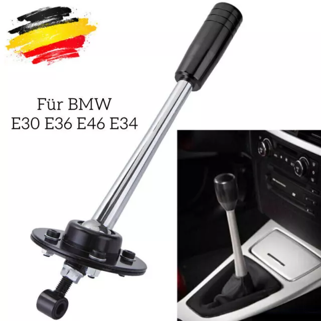 Drift Tuning Einstellbarer kurzer Schalthebel mit Knauf Für BMW E30 E36 E46 E34