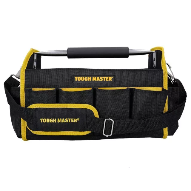 16" Heavy Duty Tool Bag Multi Purpose for Electricians, Builders Shoulder Strap