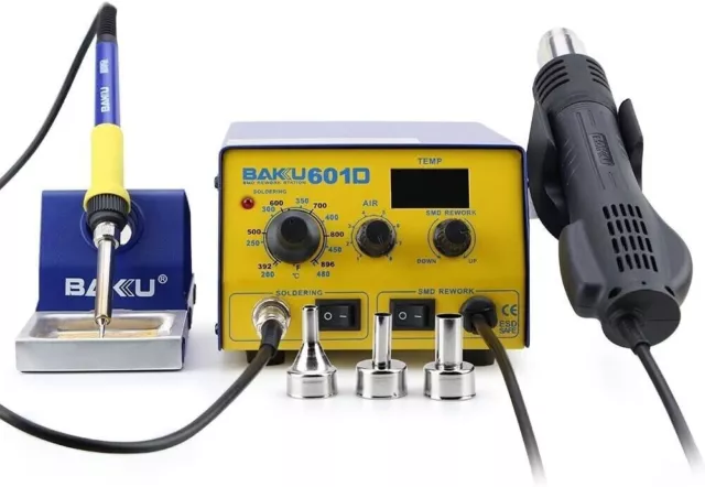 Baku BK-601D Brushless Hot Air SMD REWORK STATION 110Volts 2