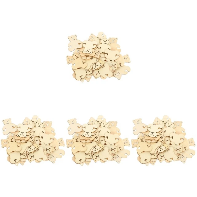 96 Stk  Zeichnung diy dekorativ Holzspäne für diy Basteln Zuhause  Malerei