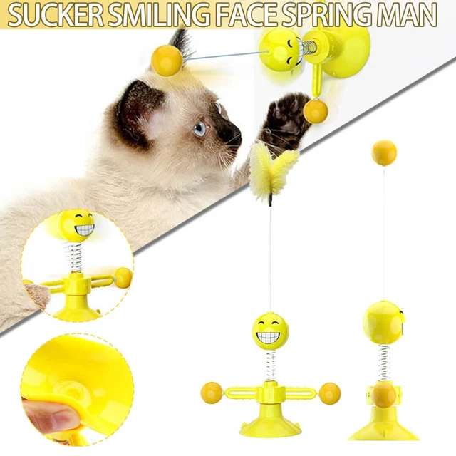 Bola tocadiscos interactiva de juguete Cats Springs palo teaser mascota