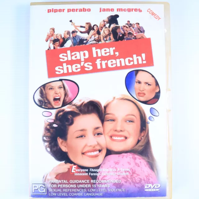 Slap Her, She's French! (DVD, 2002) - Comedy Romance Film - Piper Perabo - R4