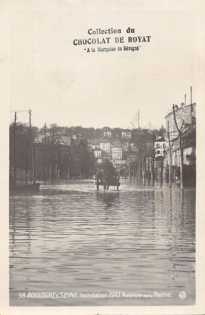 CPA 92 Boulogne-sur-Seine - Avenue De La Reine - Années 1900 - Très Bon état