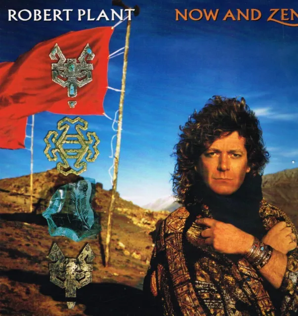 Robert Plant Now and Zen LP vinyl UK Issue Pressed In Germany Es Paranza 1988