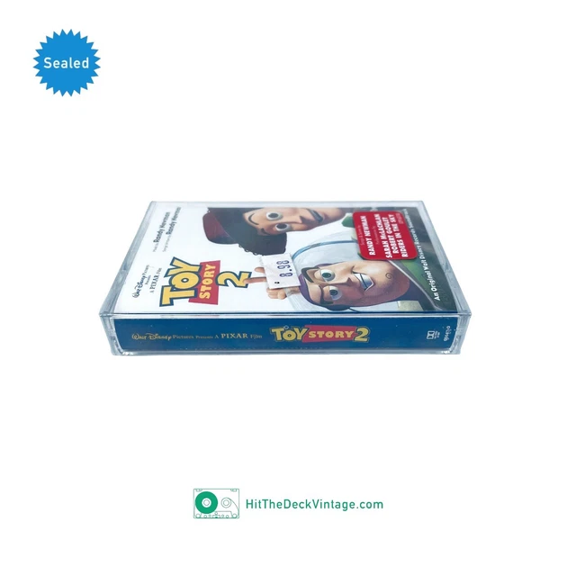 TOY STORY 2 Soundtrack Cassette Tape Disney 1999 w/ Hype Randy Newman ...