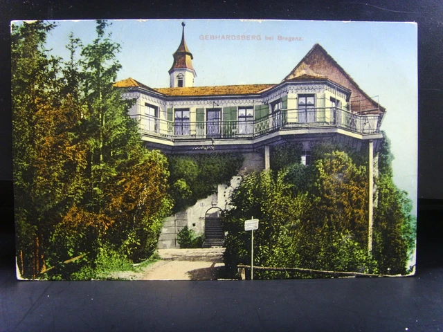Vorarlberg Original AK  Gebhardsberg bei Bregenz  um 1912