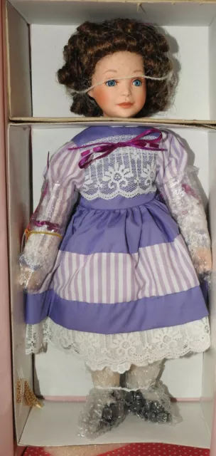 NEW Paradise Galleries Treasury Collection "Priscilla" Porcelain Doll play Music