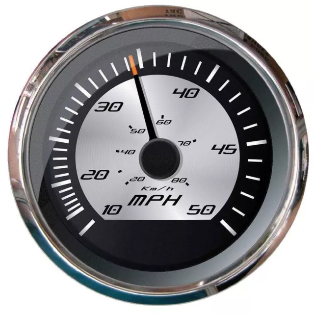 Faria Platinum 4" Speedometer 50 MPH with Pitot #22012