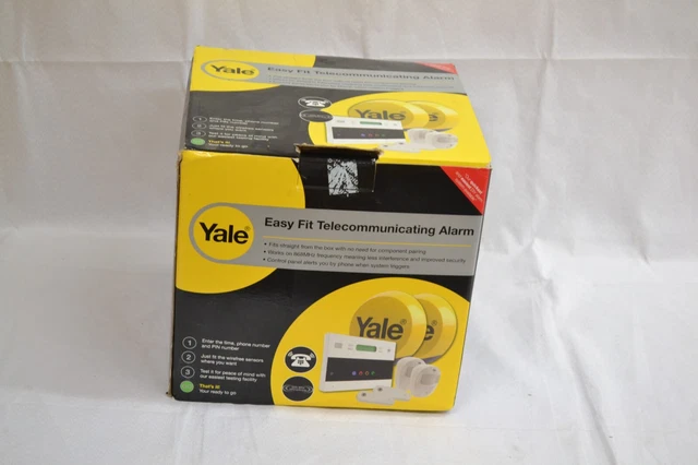 Alarma de telecomunicaciones Yale Easy Fit nueva en caja #BRE