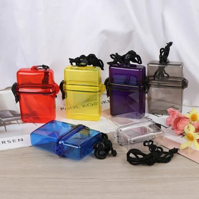 Container Small Card Storage Box Plastic Case Classification Box Collect Box