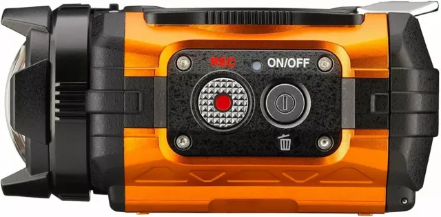 RICOH Waterproof Action Camera WG-M1 Orange WG-M1 OR 08286 3