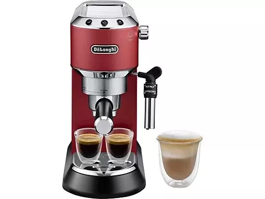 DELONGHI Dedica Style EC685.W Espressomaschine rot /B WARE