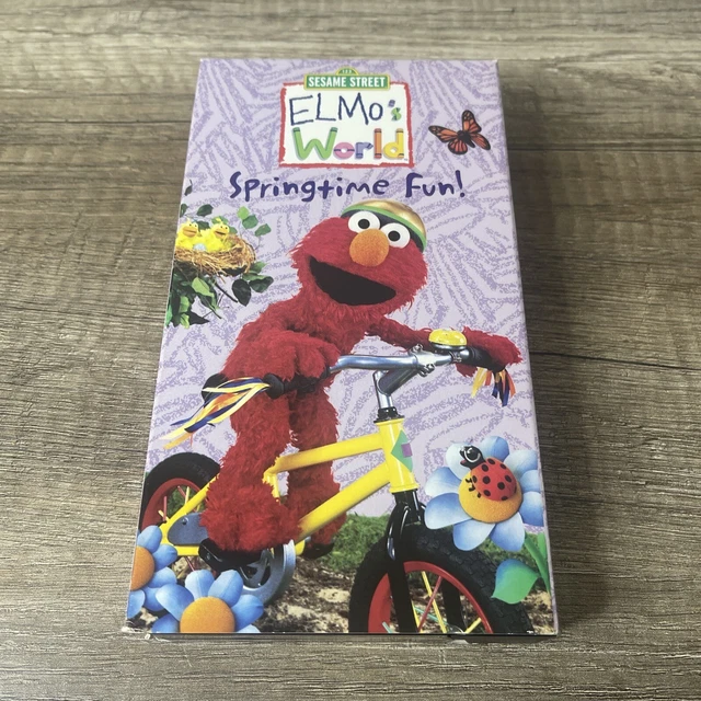 Elmos world springtime fun vhs 2002 sesame street 11 66 picclick ca