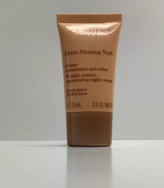New  Clarins Extra-Firming Nuit Wrinkle Control Night Cream 0.5 Oz