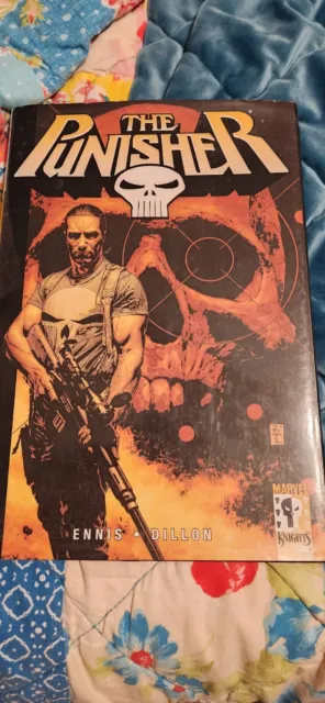The Punisher Graphic Novel HC Vol 1 Garth Ennis Marvel Comics MCU
