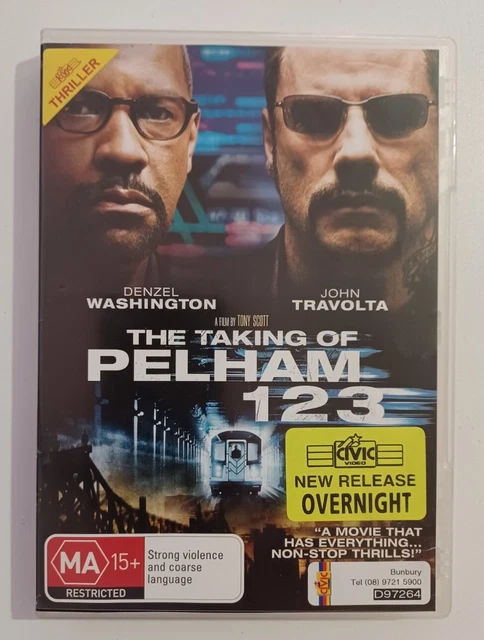 THE TAKING OF Pelham 123 DVD Region 4 GC Ex rental Action Adventure Free Postage 6.95 PicClick AU