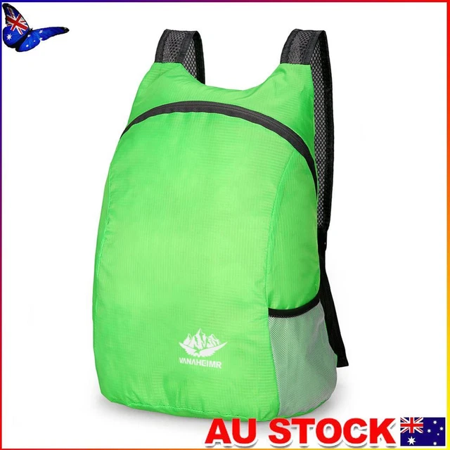 Foldable Backpack Outdoor Travel Waterproof Sports Hiking Daypacks (Green)