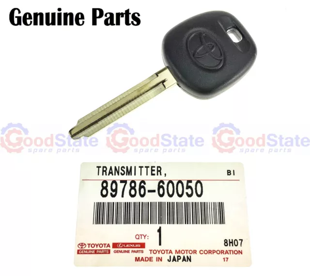 Genuine Prado 90 Series VZJ RZJ KZJ KDJ Transmitter Transponder Key Sub Uncut