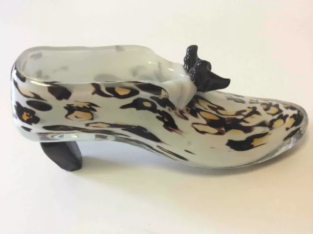 Escarpin sales en verre
