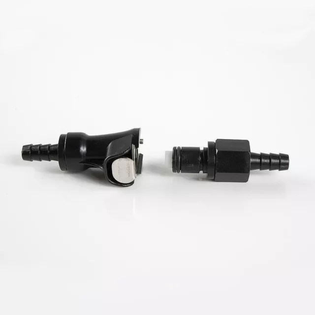 8mm Quick Release Fuel Line Coupler Petrol Hose Pipe Connector Shut-Off