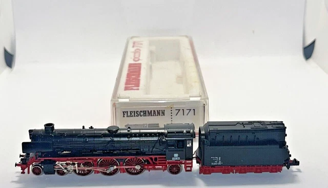 N Scale Fleischmann BR 012 Steam Locomotive With Tender Original Box