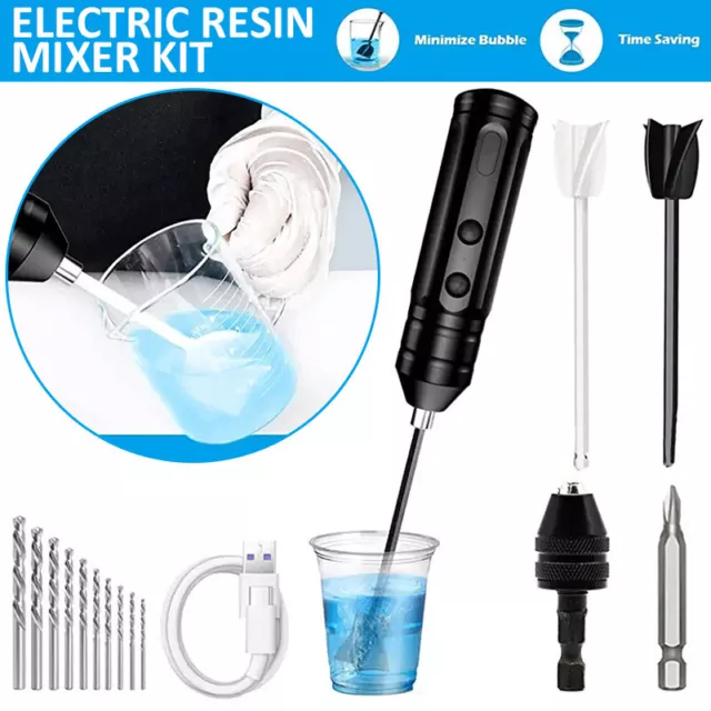 RESIN MIXER ELECTRIC For Epoxy USB Powered Rechargeable Resin