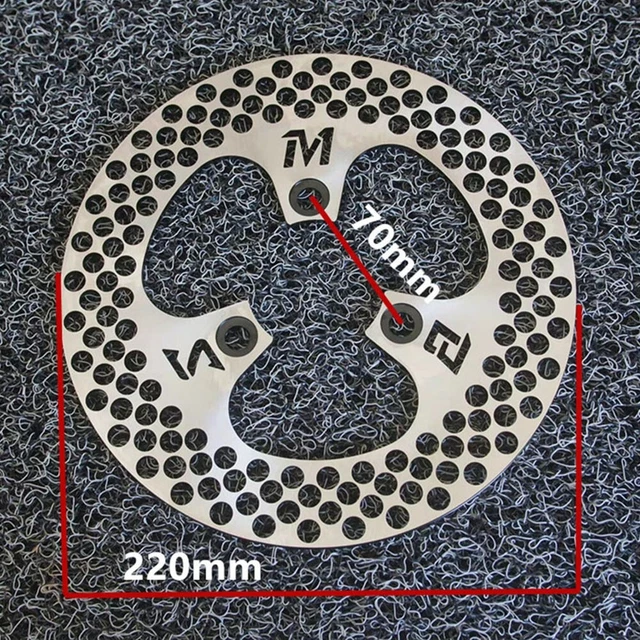 Disco Freno Bici 160mm Con Viti - Rotore In Acciaio Carbonio Per Mountain Bike E Strada - Foto 8