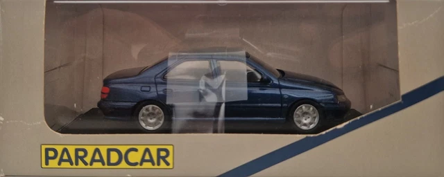 Miniature Peugeot 202 Découvrable Paradcar 1/43 - Gris Bleu, échelle 1:43, Collection