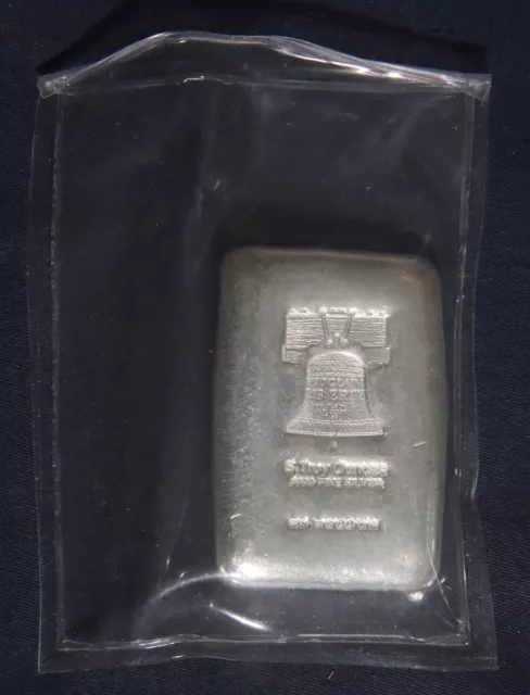 Sd Bullion Proclaim Liberty 5 Oz .999 Silver Bar Sealed  Lot 270938