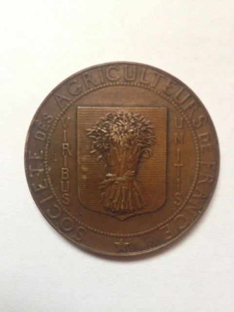 MÉDAILLE DE BRONZE ECOLE DE GREFAGE SOCIETE DES AGRICULTEURS DE LA DROME K LVGE EUR 30,00