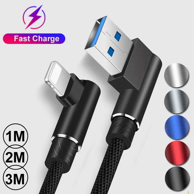 Fast Charge Data Lead USB Cable for iPhone 6 7 8 XS XR 11 12 13 14 Charger Cord