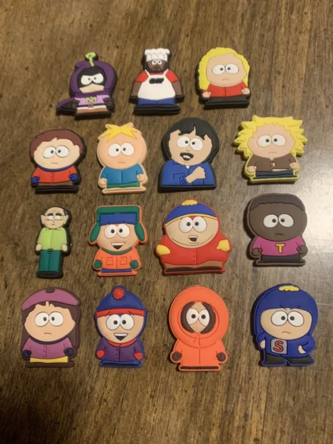 South Park Cartman, Kenny, Stan, Kyle 15 pcs Fridge Magnets