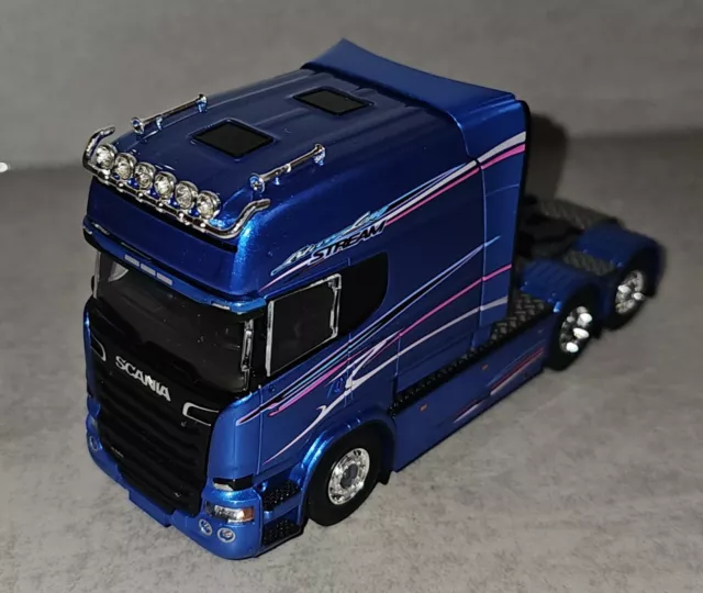 Tekno Bluestream Scania Longline Model Truck 1.50 Scale Similar to WSI Etc